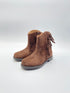 Clic! CL-21306 cowboy laarsje serraje lux marron bruin franje